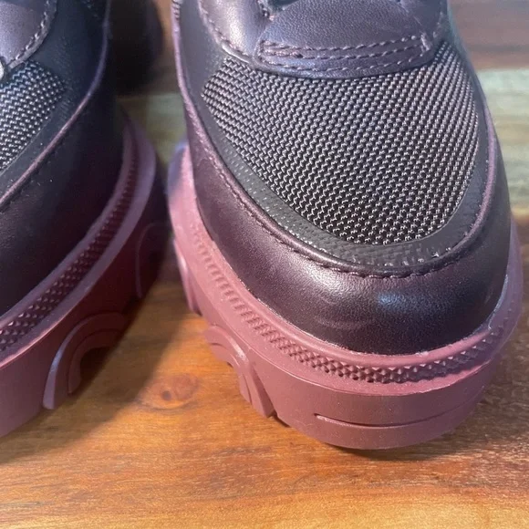 Sorel Brex Heel Lace Boot, Waterproof, Rainboot, Berry, Sz. 5.5 - Picture 15 of 16